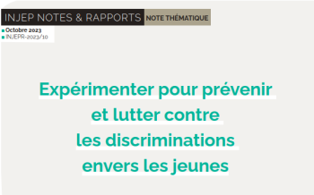 Expérimenter pour prévenir et lutter contre les discriminations envers les jeunes