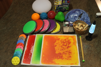 Malle pédagogique handicap - malle 3 : sensorielle