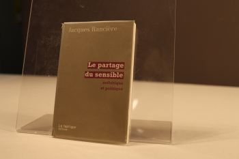 Le partage du sensible : esthétique et politique